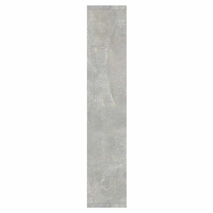 Zrcadlová Skříňka S Led Betonově Šedá 91 X 15 X 76,5 Cm