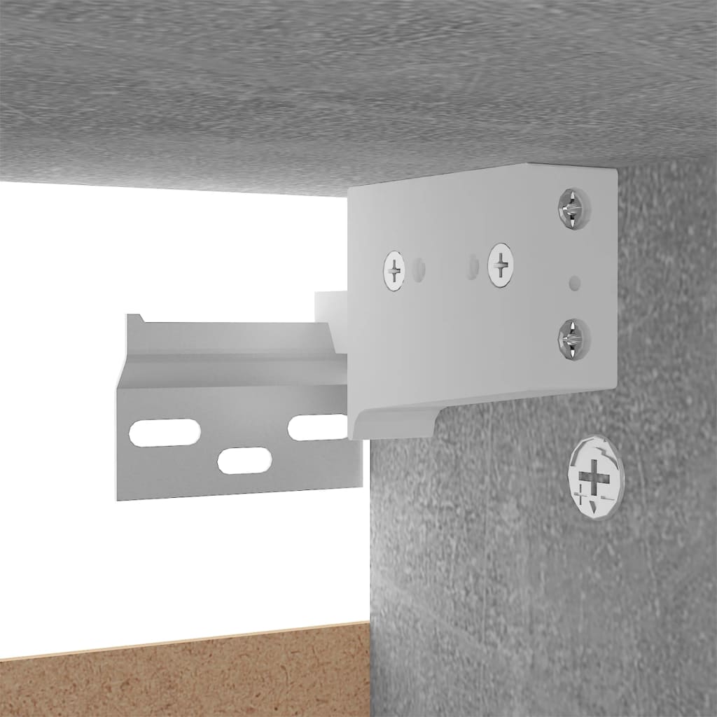 Botník Betonově Šedý 60 X 35 X 70 Cm Kompozitní Dřevo