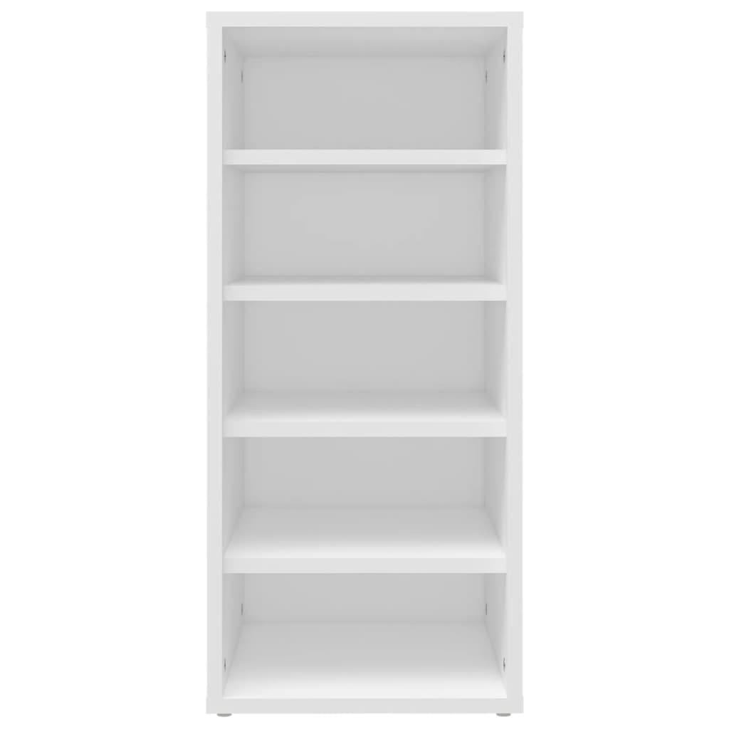 Botník Bílý 31,5 X 35 X 70 Cm Kompozitní Dřevo