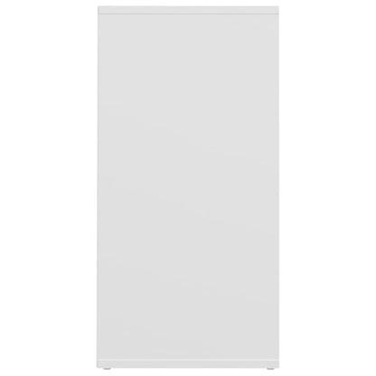 Botník Bílý 31,5 X 35 X 70 Cm Kompozitní Dřevo