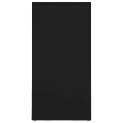 Botník Černý 31,5 X 35 X 70 Cm Dřevotříska