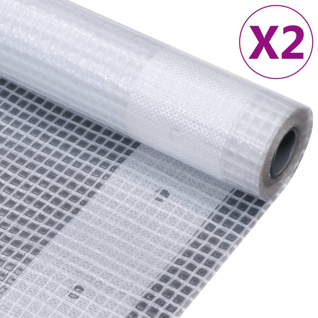 Krycí Plachty 2 Ks 260 G/M² Bílé
