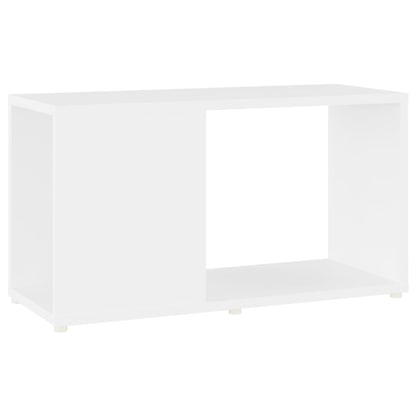 Tv Skříňka Bílá 60 X 24 X 32 Cm Dřevotříska