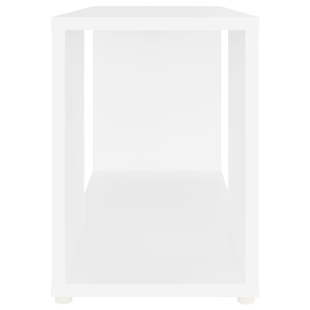 Tv Skříňka Bílá 60 X 24 X 32 Cm Dřevotříska