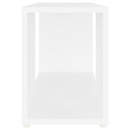 Tv Skříňka Bílá 60 X 24 X 32 Cm Dřevotříska