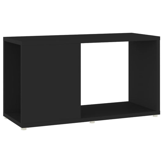 Tv Skříňka Černá 60 X 24 X 32 Cm Dřevotříska