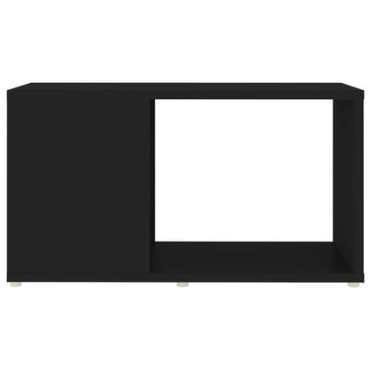 Tv Skříňka Černá 60 X 24 X 32 Cm Dřevotříska