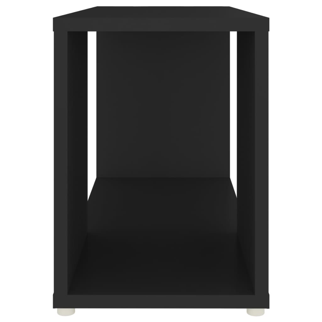 Tv Skříňka Černá 60 X 24 X 32 Cm Dřevotříska