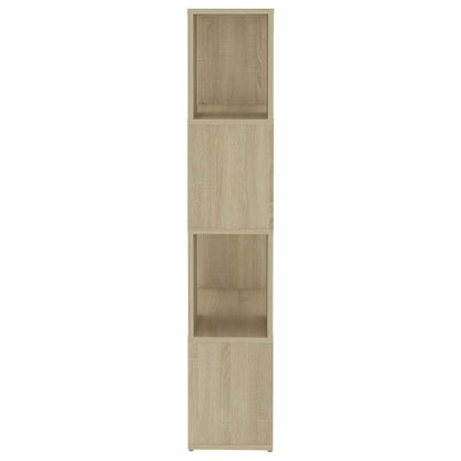 Knihovna/Dělicí Stěna Dub Sonoma 60 X 24 X 124,5 Cm Dřevotříska