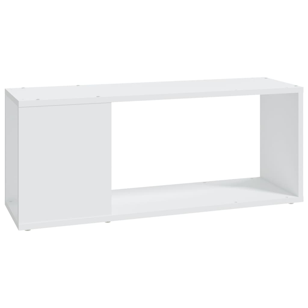 Tv Stolek Bílý 80 X 24 X 32 Cm Kompozitní Dřevo