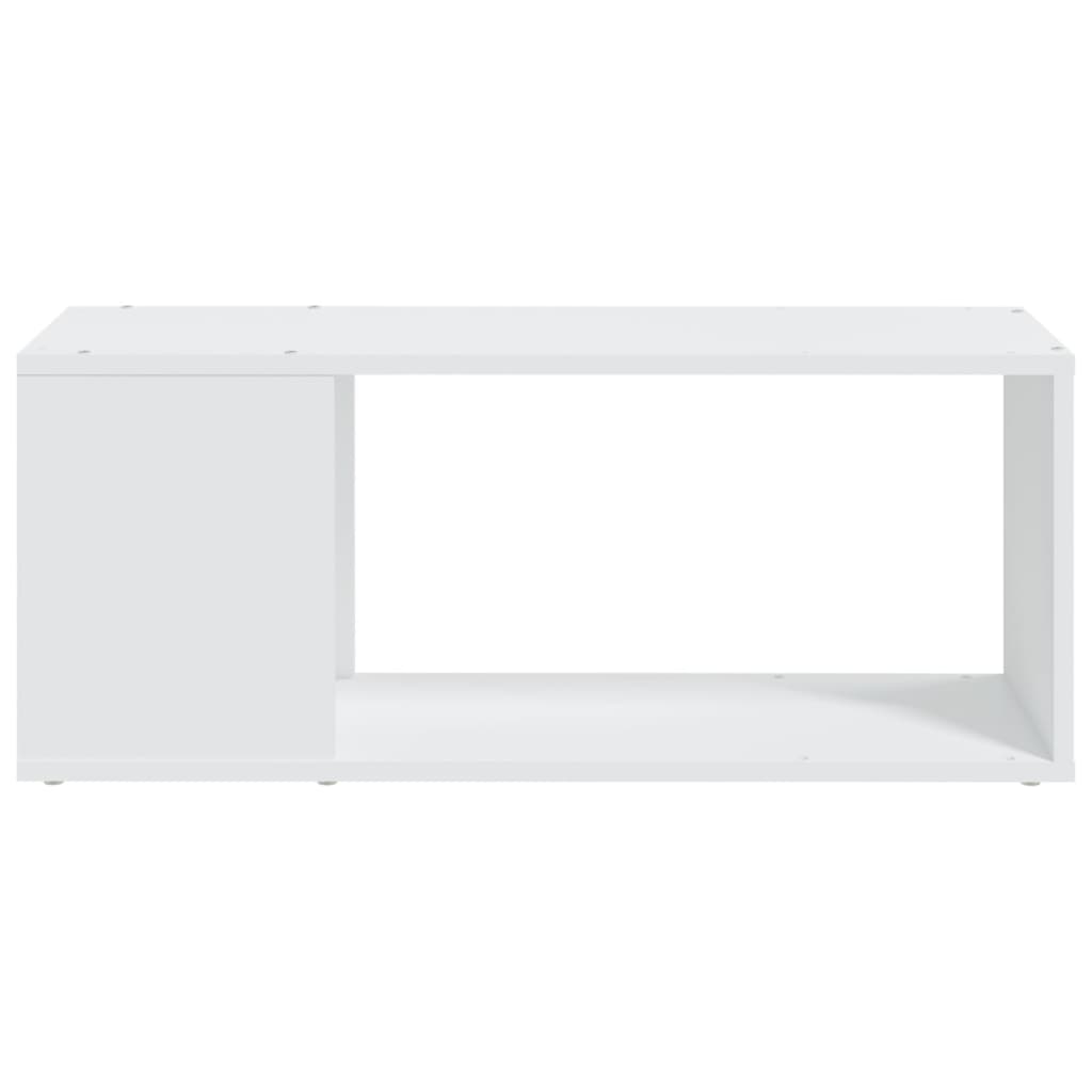 Tv Stolek Bílý 80 X 24 X 32 Cm Kompozitní Dřevo