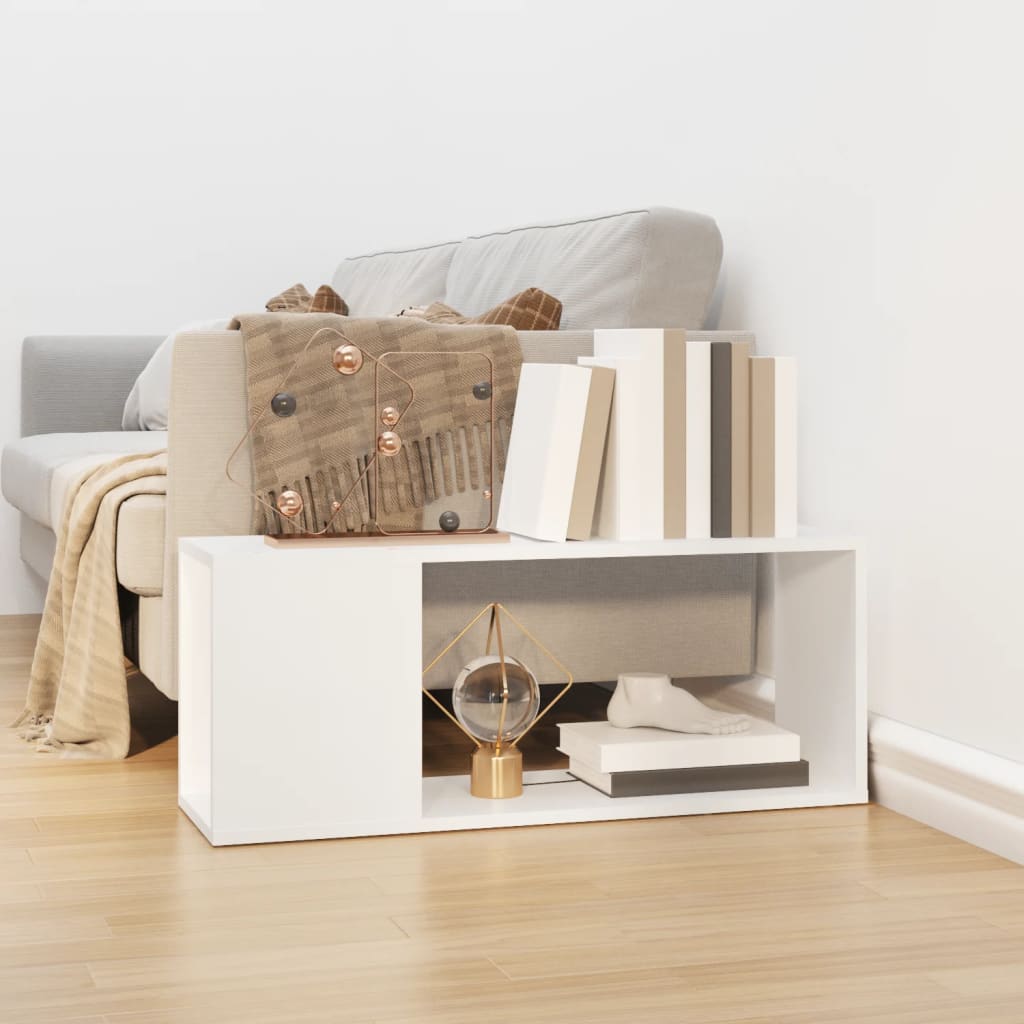 Tv Stolek Bílý 80 X 24 X 32 Cm Kompozitní Dřevo