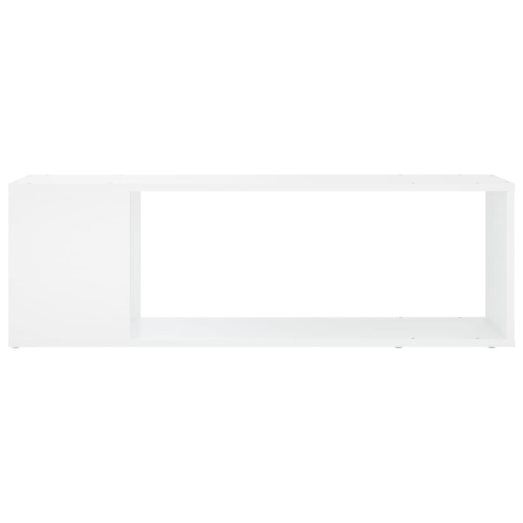 Tv Stolek Bílý 100 X 24 X 32 Cm Kompozitní Dřevo
