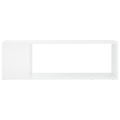 Tv Stolek Bílý 100 X 24 X 32 Cm Kompozitní Dřevo