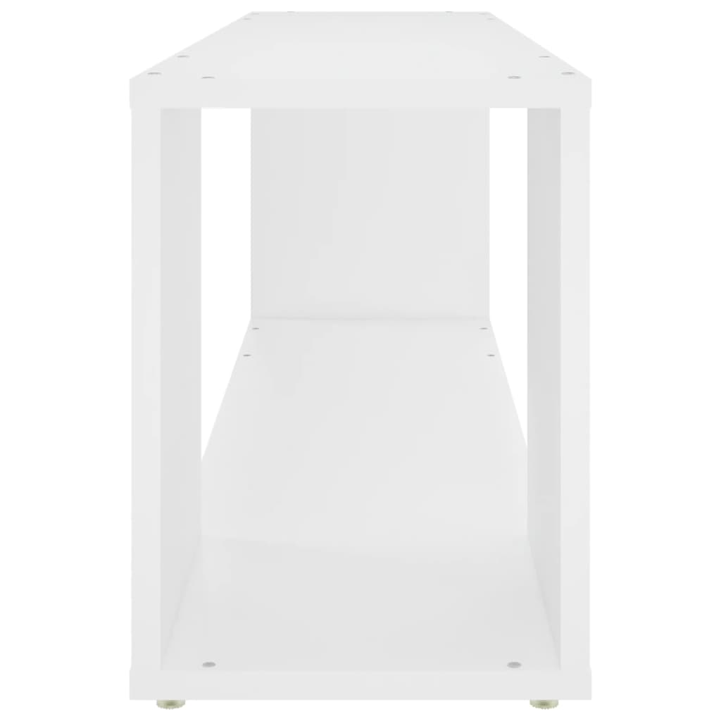 Tv Stolek Bílý 100 X 24 X 32 Cm Kompozitní Dřevo