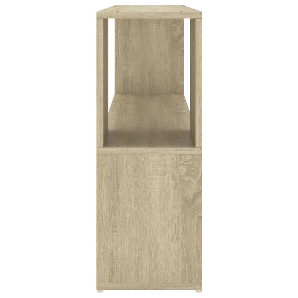 Knihovna Dub Sonoma 100 X 24 X 63 Cm Kompozitní Dřevo
