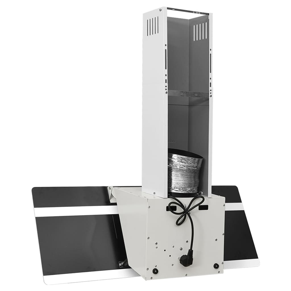 Nástěnná Digestoř 90 Cm Ocel A Tvrzené Sklo