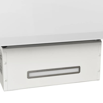 Nástěnná Digestoř 90 Cm Ocel A Tvrzené Sklo