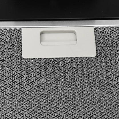 Nástěnná Digestoř 60 Cm Ocel A Tvrzené Sklo Černá