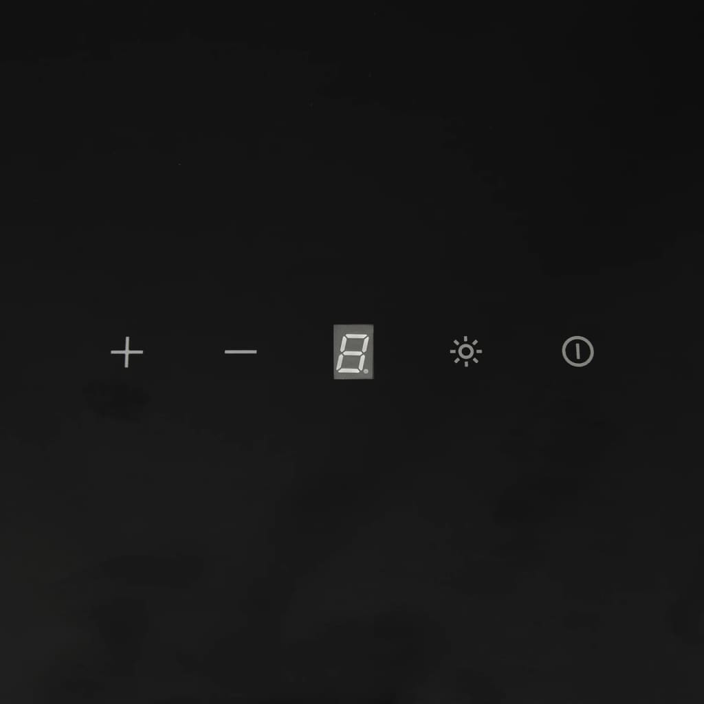 Nástěnná Digestoř 60 Cm Ocel A Tvrzené Sklo Černá