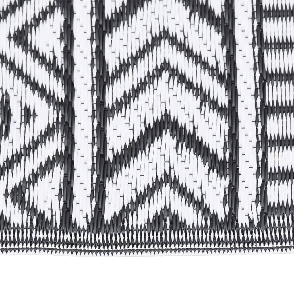 Venkovní Koberec Arakil Černý Pp Černobílý