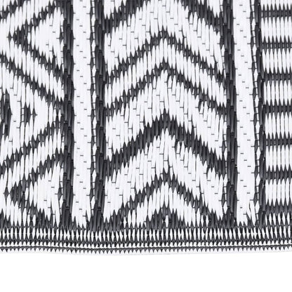 Venkovní Koberec Arakil Černý Pp Černobílý