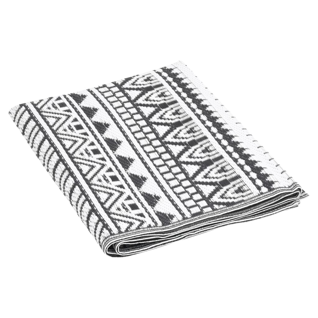 Venkovní Koberec Arakil Černý Pp Černobílý