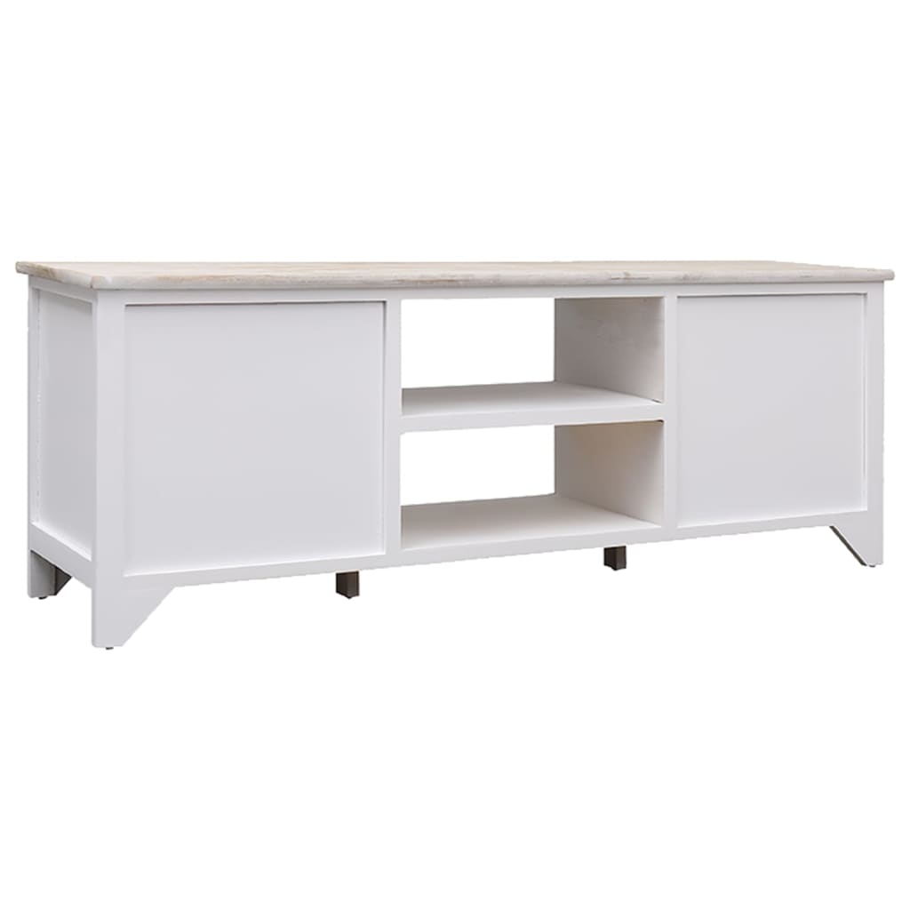 Tv Stolek 108 X 30 X 40 Cm Masivní Dřevo Pavlovnie