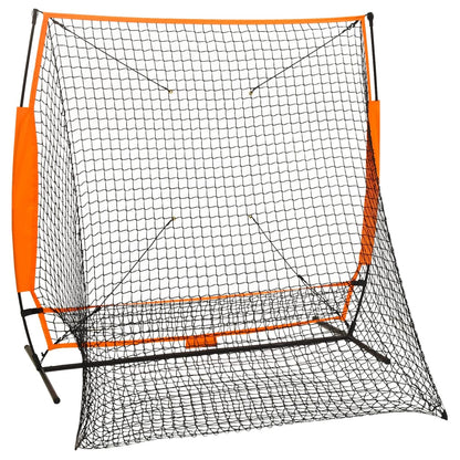 Tréninková Síť Pro Baseball Černá 174 X 76 X 158,5 Cm
