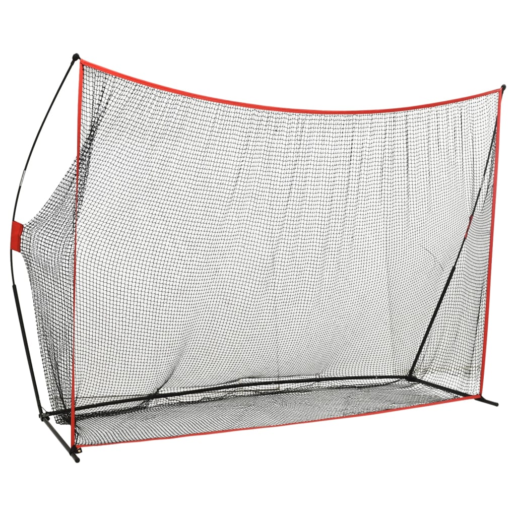 Golfová Odpalovací Síť 356 X 92,5 X 215 Cm Kov