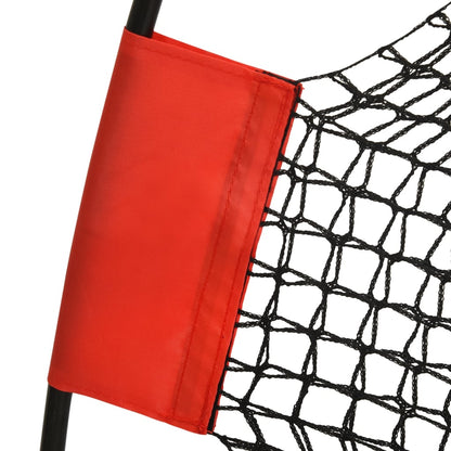 Golfová Odpalovací Síť 356 X 92,5 X 215 Cm Kov