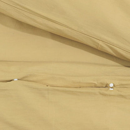 Sada Ložního Prádla 200 X 200 Cm Lehké Mikrovlákno Taupe