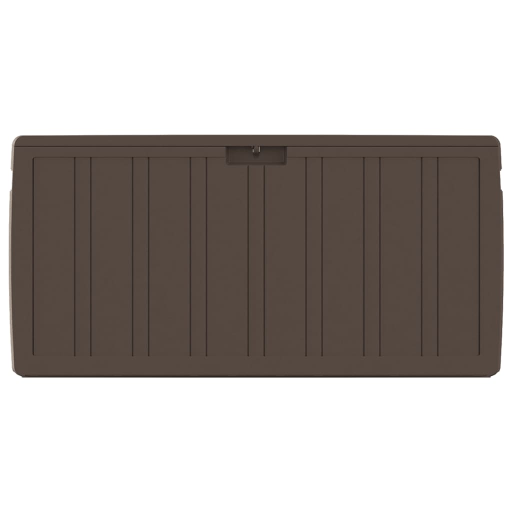 Úložný Box Na Podušky Hnědý 117 X 45,5 X 57,5 Cm 270 L Béžová A Zlatá