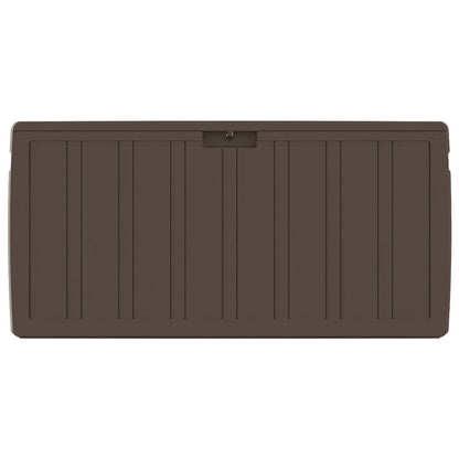 Úložný Box Na Podušky Hnědý 117 X 45,5 X 57,5 Cm 270 L Béžová A Zlatá