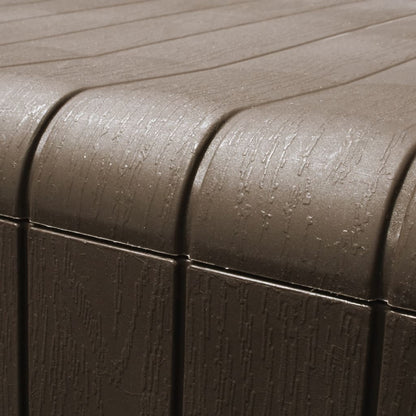 Úložný Box Na Podušky Hnědý 117 X 45,5 X 57,5 Cm 270 L Béžová A Zlatá