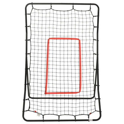 Rebounder Softballová Odrazová Stěna 88 X 79 X 137 Cm Ocel