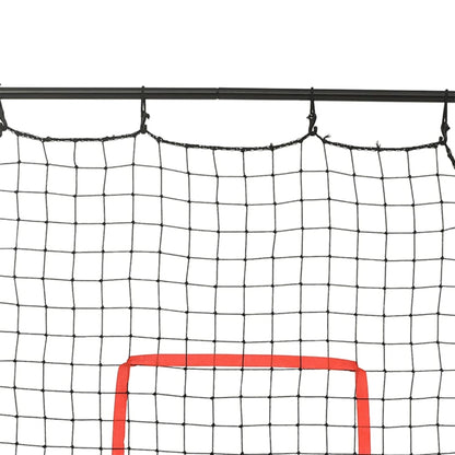 Rebounder Softballová Odrazová Stěna 88 X 79 X 137 Cm Ocel