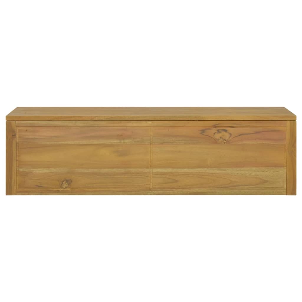 Nástěnná Koupelnová Skříňka Masivní Teak