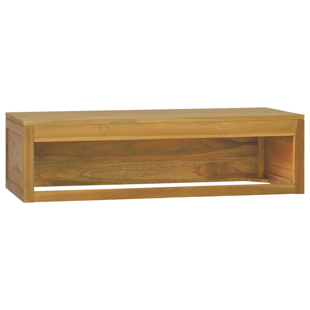 Nástěnná Koupelnová Skříňka Masivní Teak