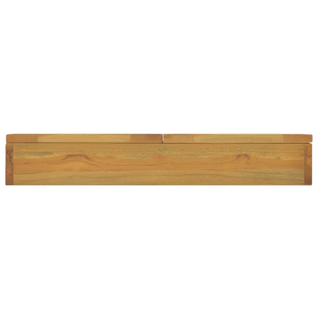 Zrcadlová Skříňka 60 X 10 X 40 Cm Masivní Teakové Dřevo