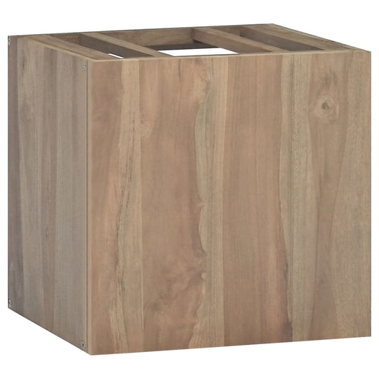 Nástěnná Koupelnová Skříňka 46 X 25,5 X 40 Cm Masivní Teak