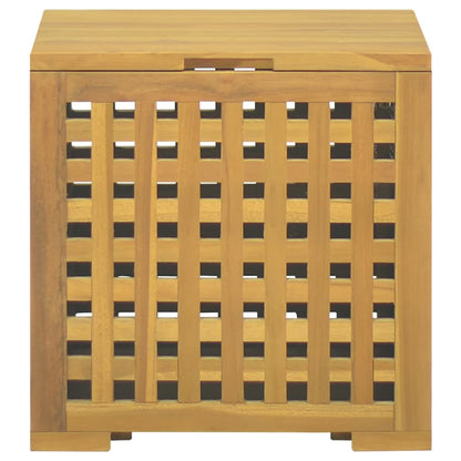 Úložný Box Na Provazy 40 X 40 X 40 Cm Masivní Teakové Dřevo