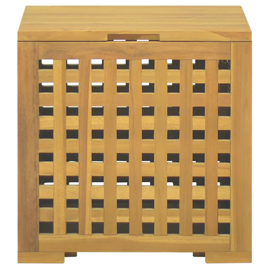 Úložný Box Na Provazy 40 X 40 X 40 Cm Masivní Teakové Dřevo