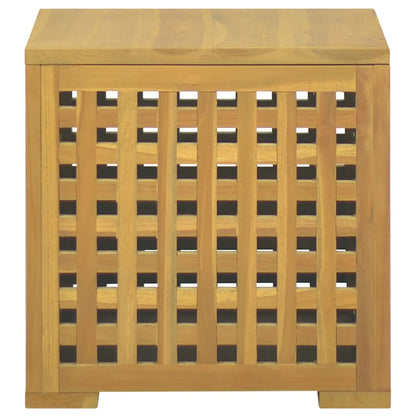 Úložný Box Na Provazy 40 X 40 X 40 Cm Masivní Teakové Dřevo