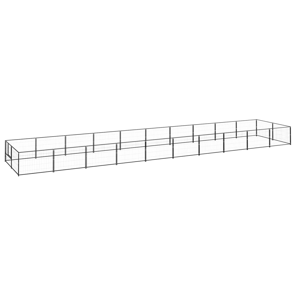 Psí Kotec Stříbrný 9 M² Ocel