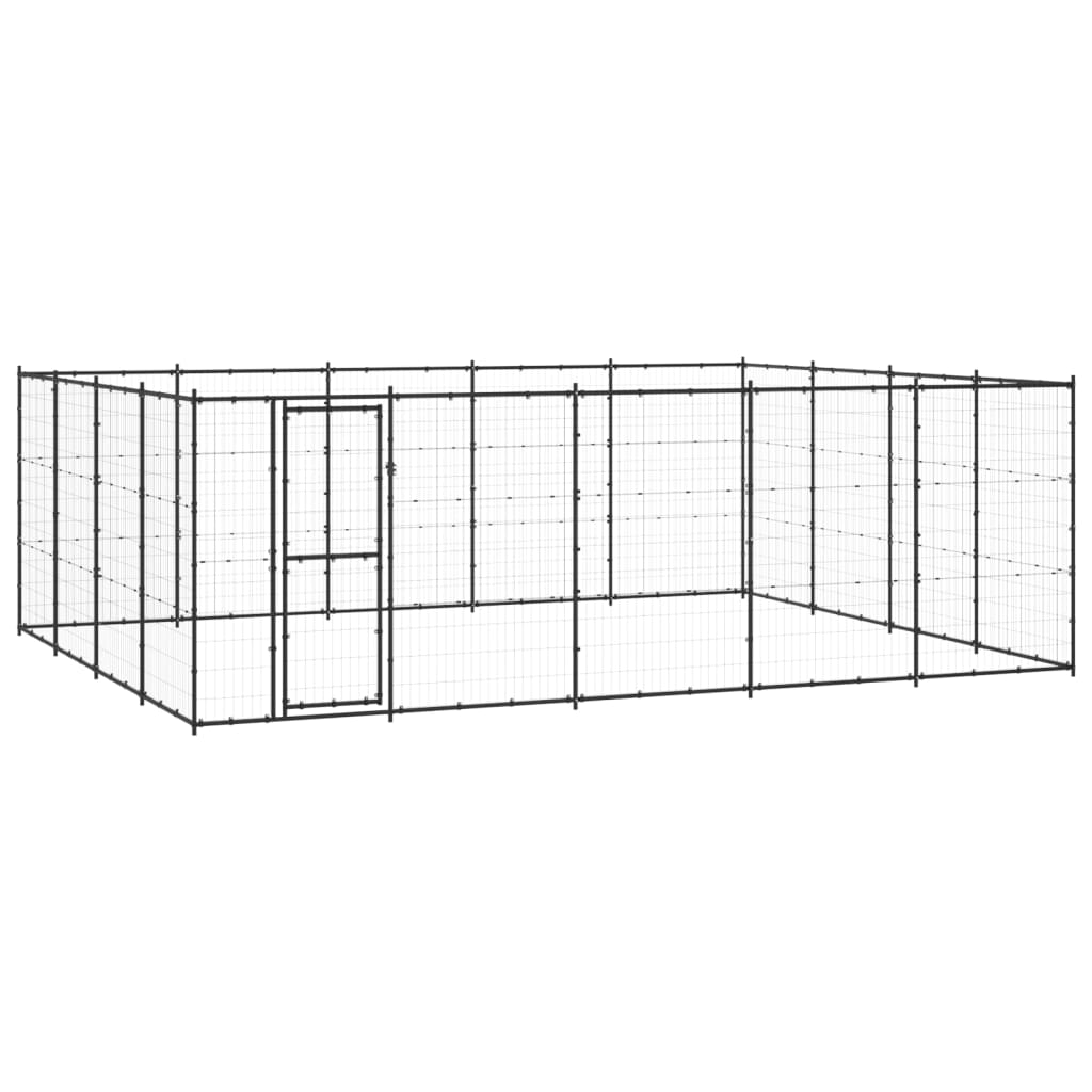 Venkovní Psí Kotec Ocel 33,88 M²