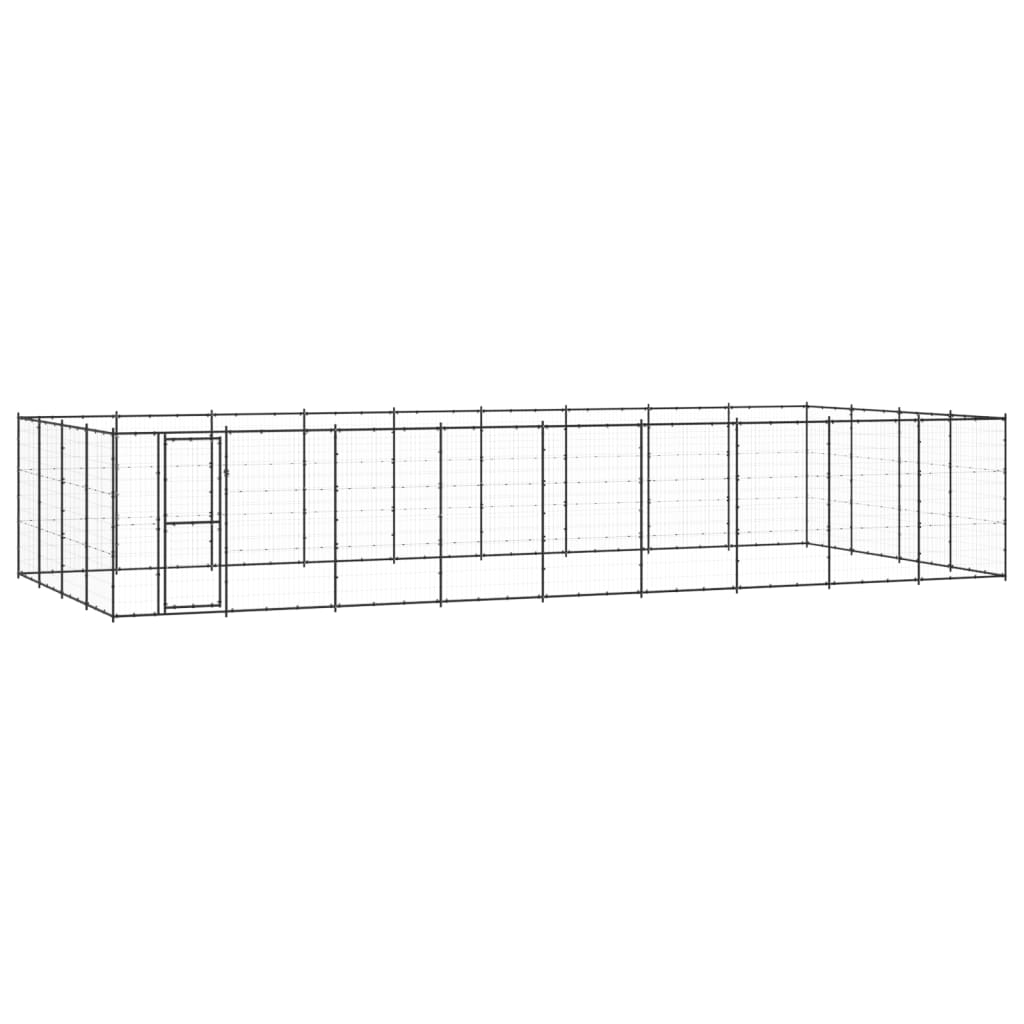 Venkovní Psí Kotec Ocel 33,88 M²