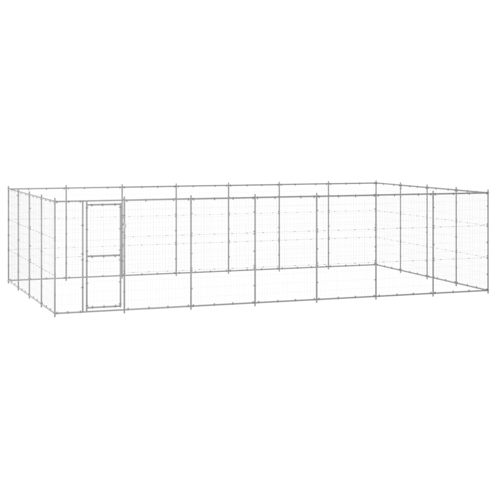 Venkovní Psí Kotec Ocel 33,88 M²