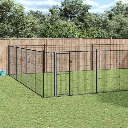 Venkovní Psí Kotec Pozinkovaná Ocel 36,3 M²
