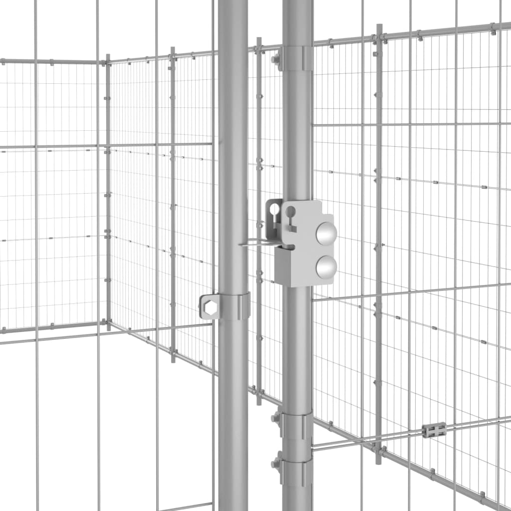 Venkovní Psí Kotec Pozinkovaná Ocel 36,3 M²